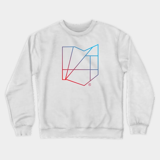 Ohio Interstates Crewneck Sweatshirt by madebyrobbycee